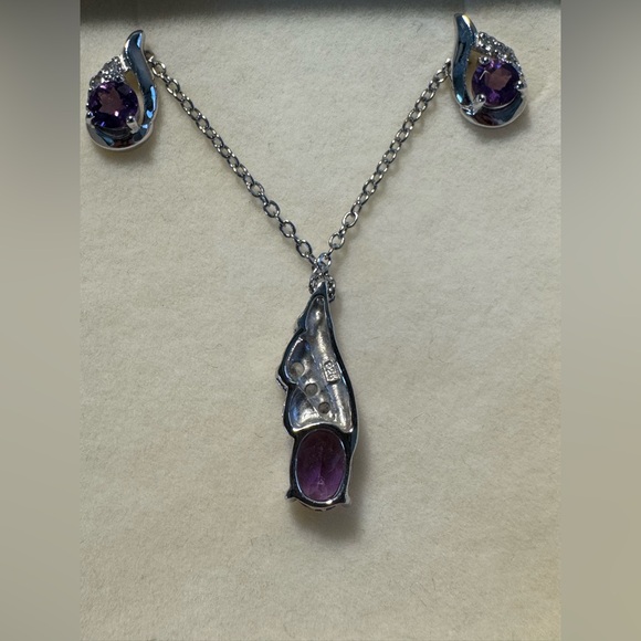 Amethyst Necklace - Picture 3 of 3